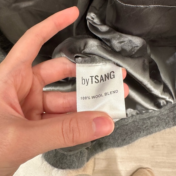 ByTsang Fuzzy Coat - Dove Grey - Picture 6 of 8